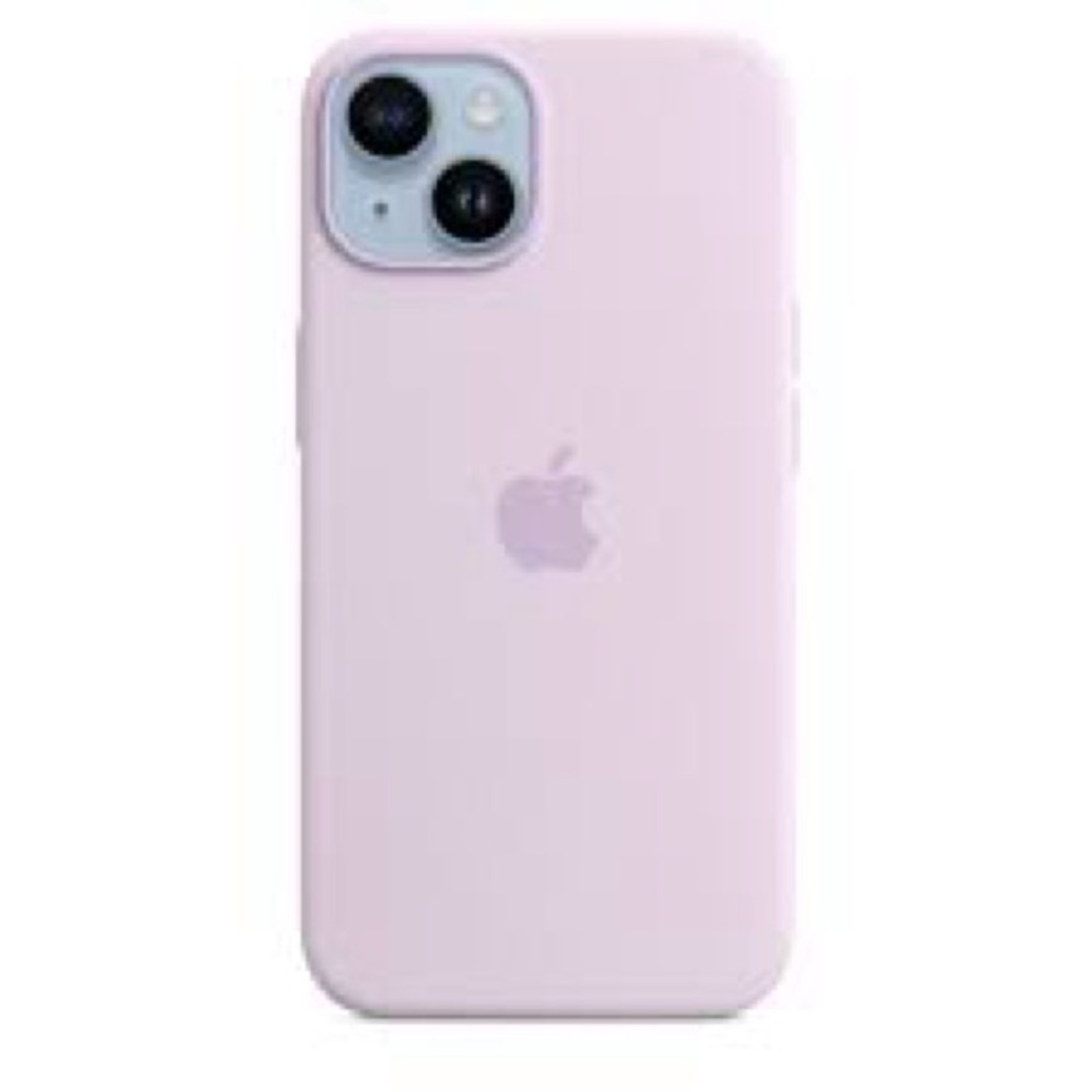 Apple iPhone 14 Silicone Magsafe Case - Lilac